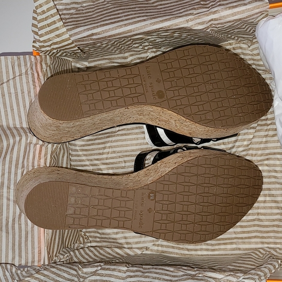 NIB kate spade new york Talcott cork wedge - Picture 5 of 8